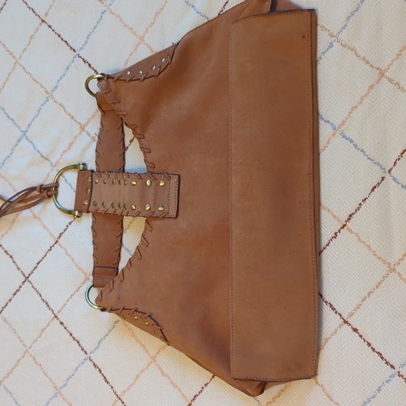 Suede Handbag - Picture 6 of 9